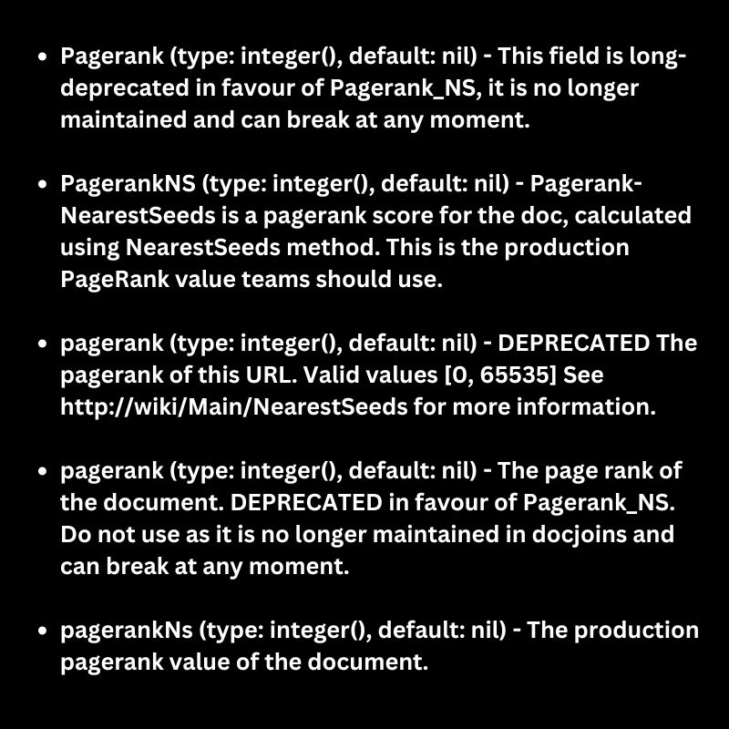 PageRankNS Mentions google_api_content_warehouse