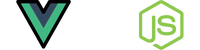 vue + nod js
